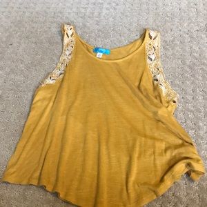 Mustard tank top